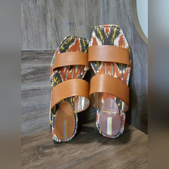 Sam edelman matching bundle nwt quilted crossbody and nwot square toe wedges - Picture 4 of 7